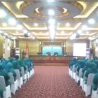 Gubernur Jambi Al Haris membuka rapat konsultasi TP-PKK kecamatan bersama TP-PKK provinsi Jambi bertempat di ruang pola kantor gubernur Jambi (rabu 21 juni 2023).