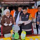  6 Tersangka Diamankan Bersama Barang Bukti Sabu dan PIL Ekstasi