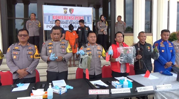 Pria Lanjut Usia Diamankan Polres Tanjab Barat