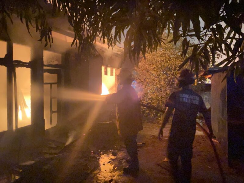 Kebakaran Hebat Akibat Konsleting Listrik.