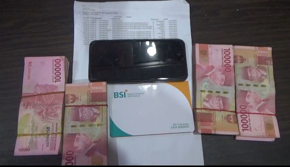 barang bukti.