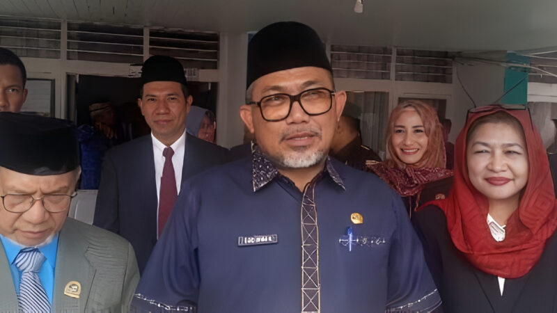 Sekda Sudirman Menjadi Inspektur Upacara