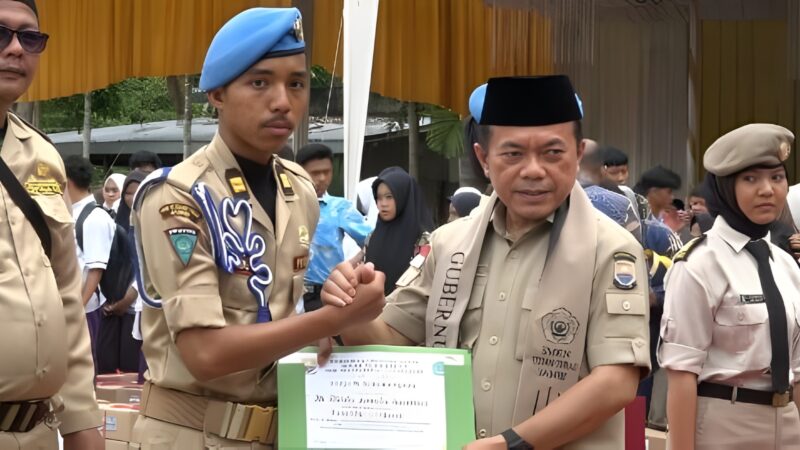 Gubernur Al Haris Launching SMKN Titian Teras