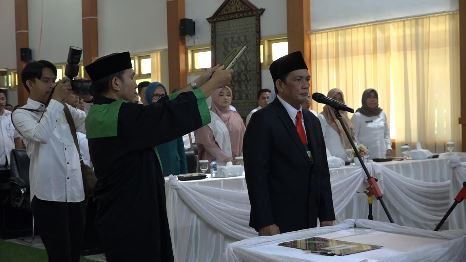 Donny Iskandar Resmi Dilantik