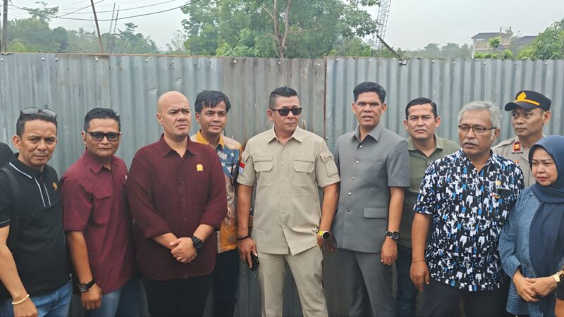 Darwandi Turun Langsung Sidak Akses Jalan Yang Ditutup