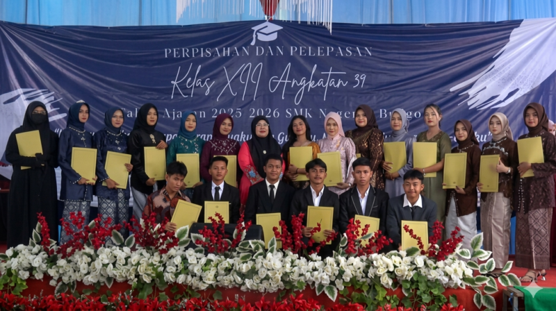 perpisahan siswa-siswi kelas XII tahun ajaran 2025/2026.