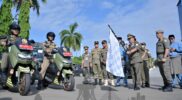 Wali Kota Jambi Maulana Pimpin Apel