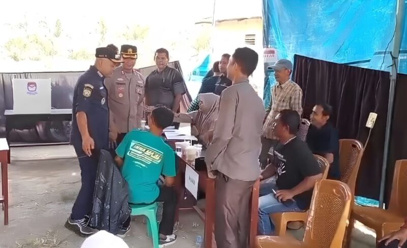 Bupati Tebo Bersama Tim Pantau Pilkades Serentak 2026
