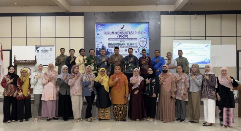 Balai POM di Bungo Gelar Forum Konsultasi Publik dan Bimtek Pengendalian Resistensi Antimikroba