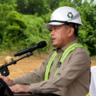 Gubernur Al Haris Letakkan Batu Pertama Pembangunan RSUD Bukit Tengah Kerinci