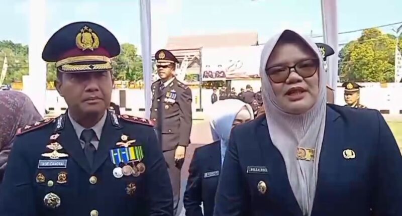 HUT Bhayangkara Ke-80,  Bupati Dillah Apresiasi Peran Polri Jaga Keamanan 