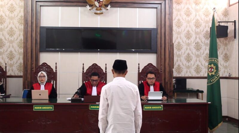 Waldi Divonis Penjara Seumur Hidup dalam Kasus Pembunuhan Dosen di Bungo