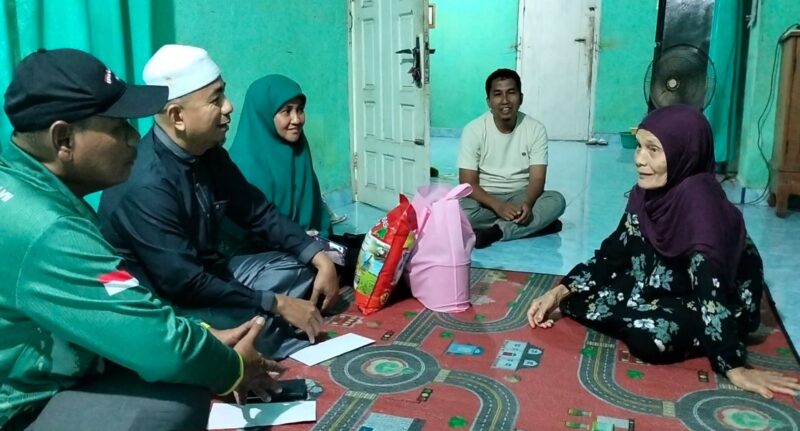 Peringati HUT ke-81 RI, Dinsos Bungo Anjangsana ke Keluarga Veteran